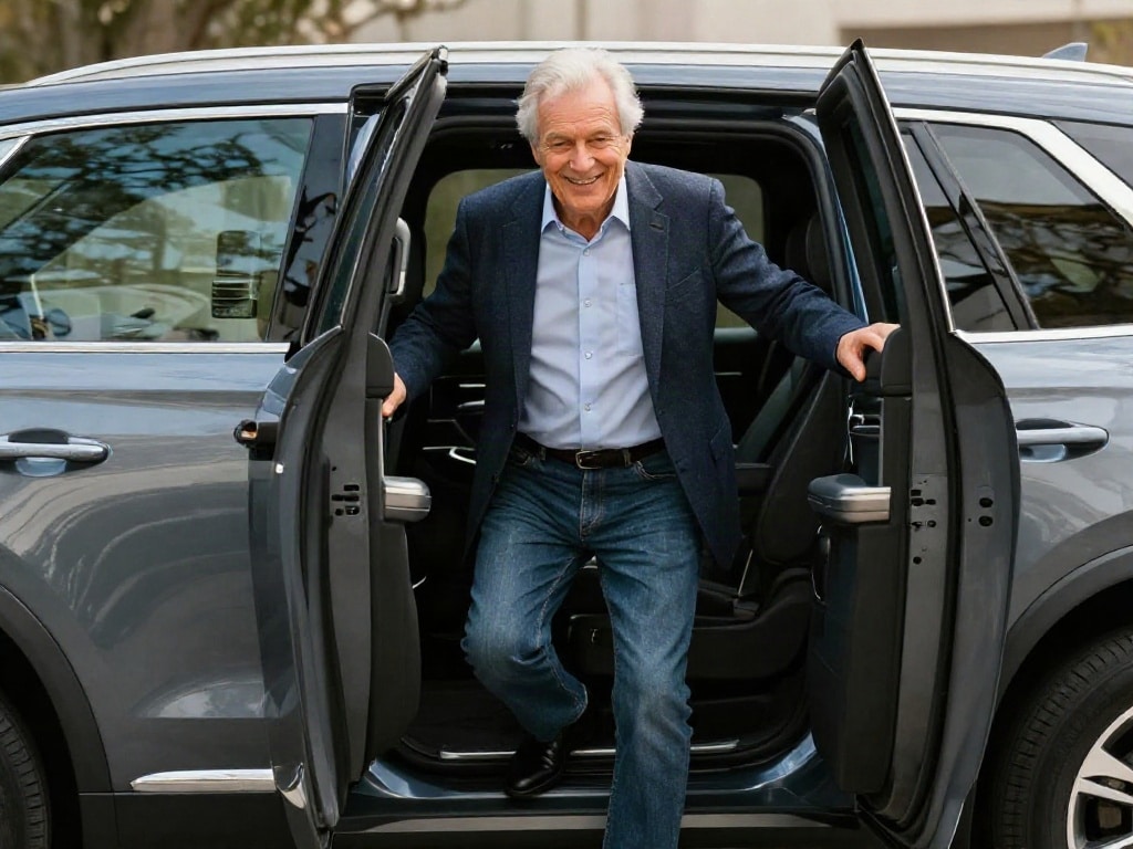 Auto Einstieg Senioren