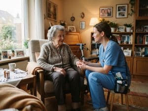 Pflegeheim oder zuhause