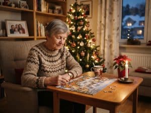 Weihnachten allein Senioren